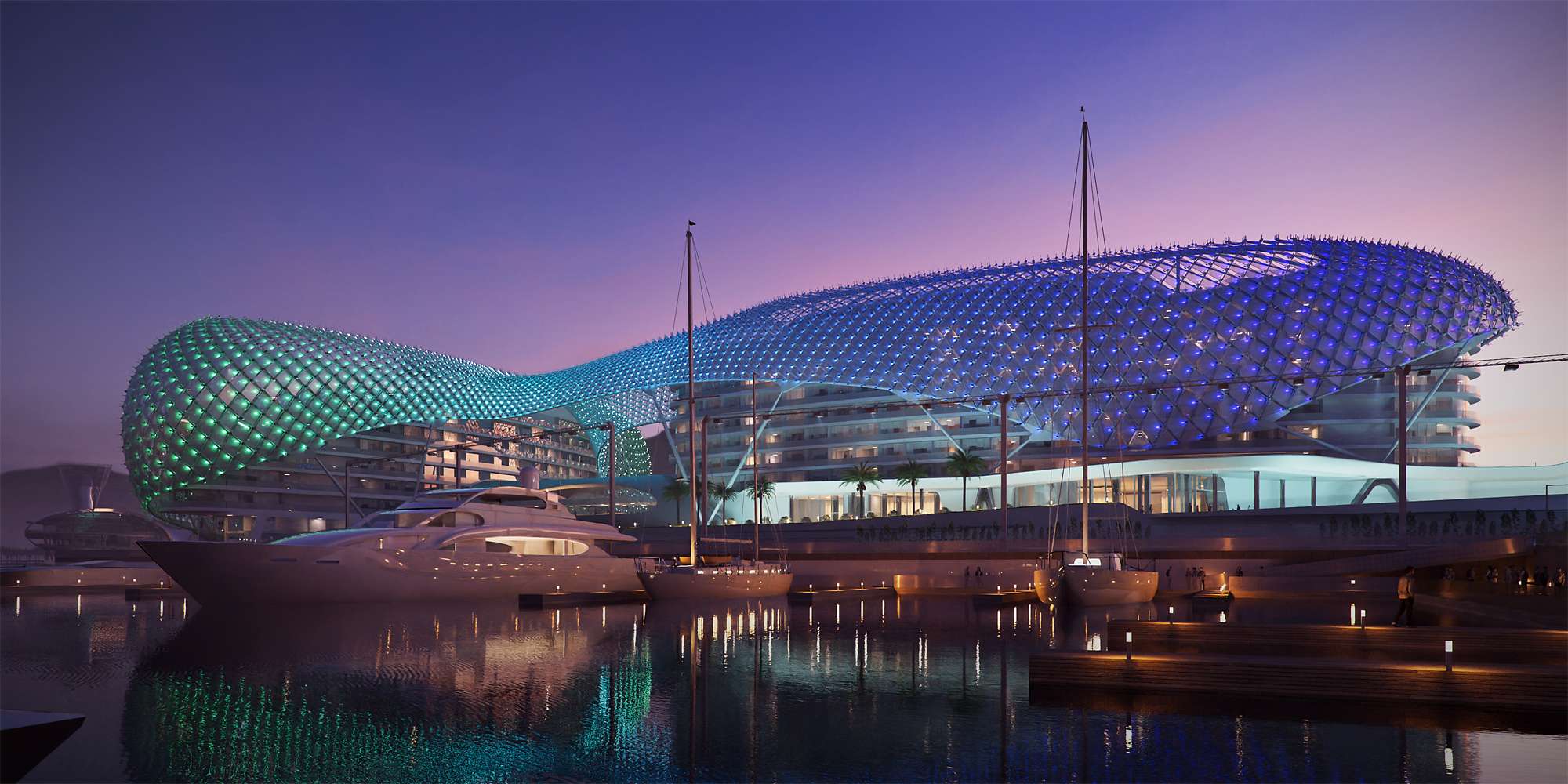 Asymptote, Yas Marina Hotel, Abu Dhabi